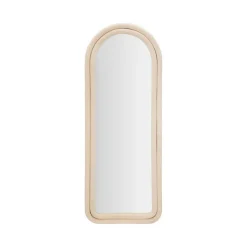 Specchi > Dmora Specchio ingresso crema 60x160h cm - Segal Bianco Crema