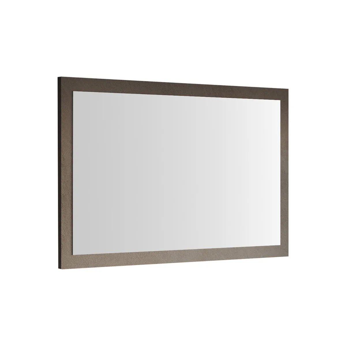 Specchi > Dmora Specchio Forma Rettangolare Tipologia da Appendere 110x68h cm, Materiale Struttura in Vetro - Isontino Marrone Bronzo