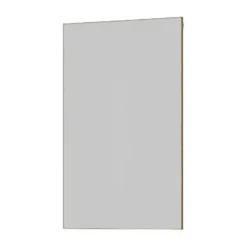Specchi > Dmora Specchio kit Fissaggio a Muro Incluso Forma Rettangolare 51x83h cm - Martis Marrone