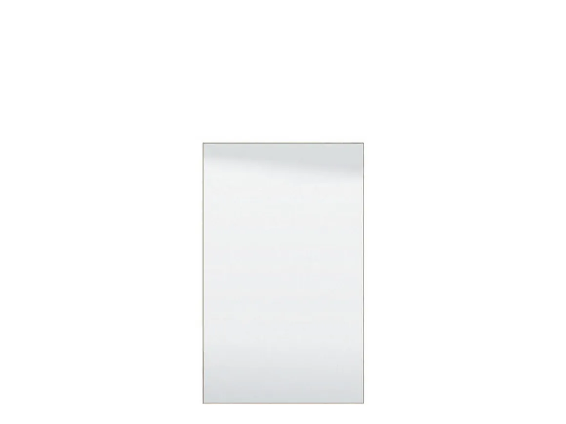 Specchi > Dmora Specchio kit Fissaggio a Muro Incluso Forma Rettangolare 57x80h - Casasco Marrone