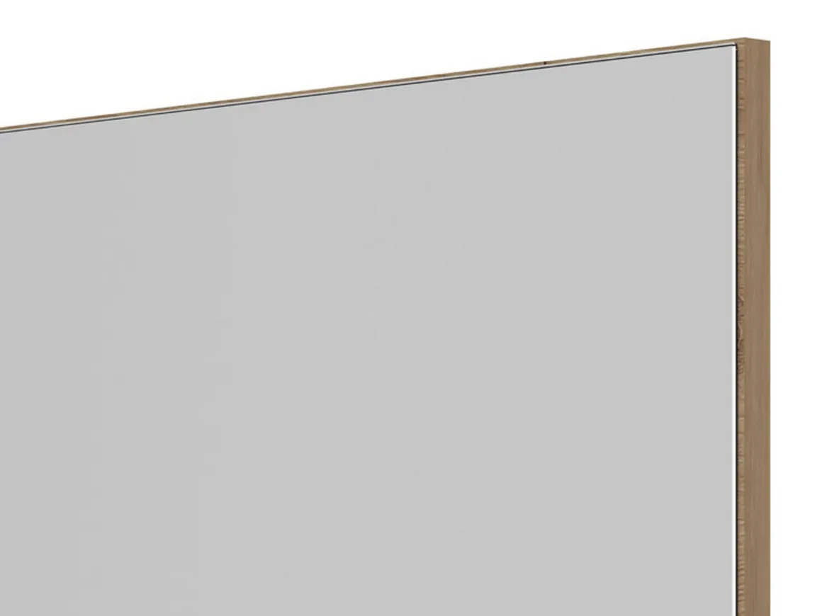 Specchi > Dmora Specchio kit Fissaggio a Muro Incluso Forma Rettangolare 57x80h - Casasco Marrone