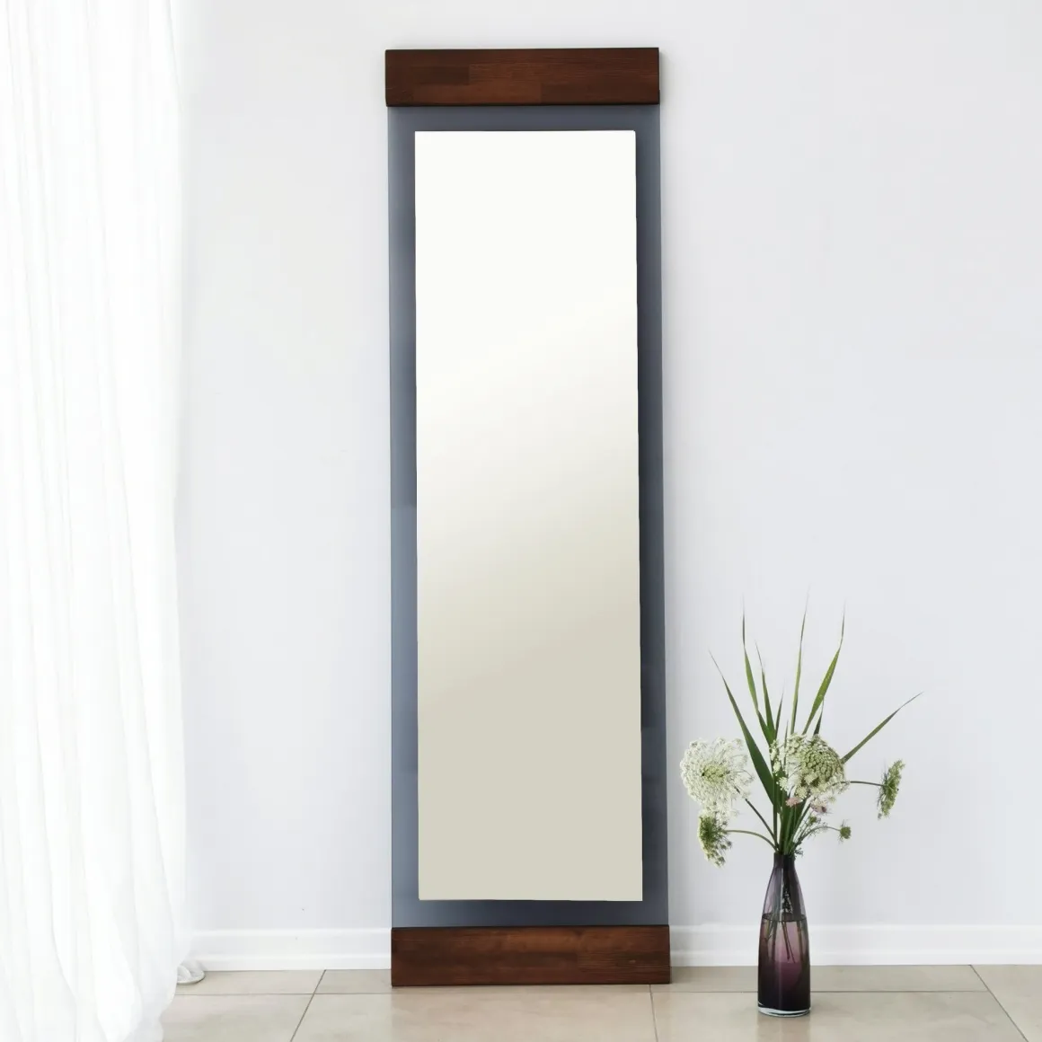Specchi > Dmora Specchio Marrone Noce Trasparente Mensola Inclusa Forma Rotondo 70x70h cm, Colore Struttura Trasparente - Spello Trasparente, Marrone Noce