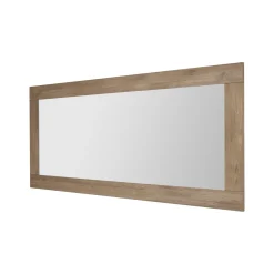 Specchio Marrone Rovere Forma Rettangolare Tipologia da Appendere 170x75h cm, Materiale Struttura in Vetro - Levanto