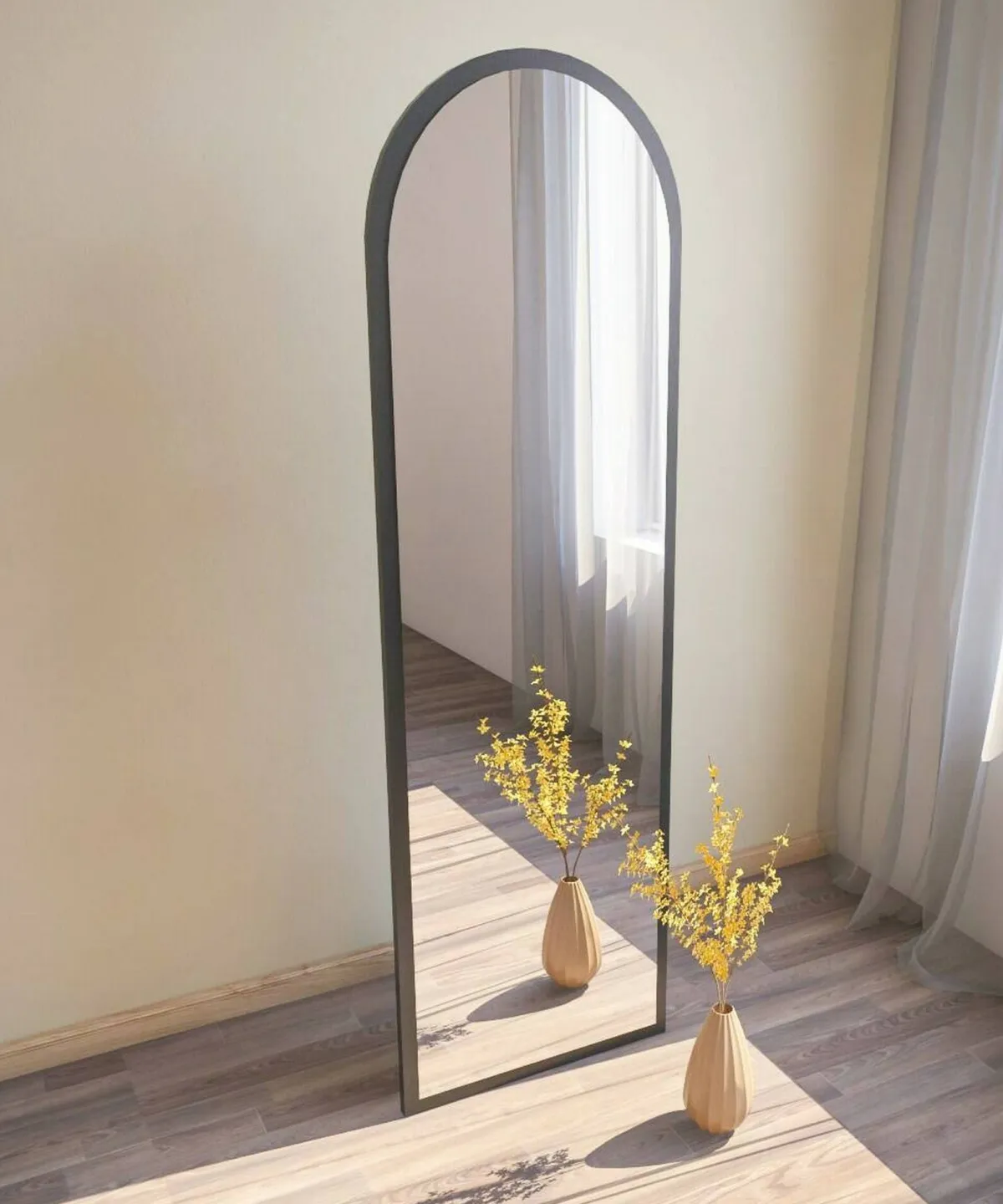 Specchi > Dmora Specchio con cavalletto 50x160h cm - Artus Nero