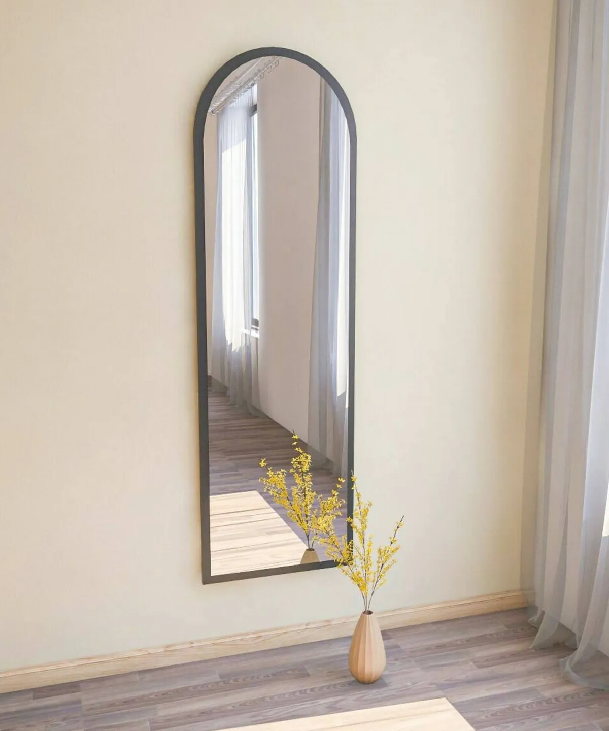Specchi > Dmora Specchio con cavalletto 50x160h cm - Artus Nero