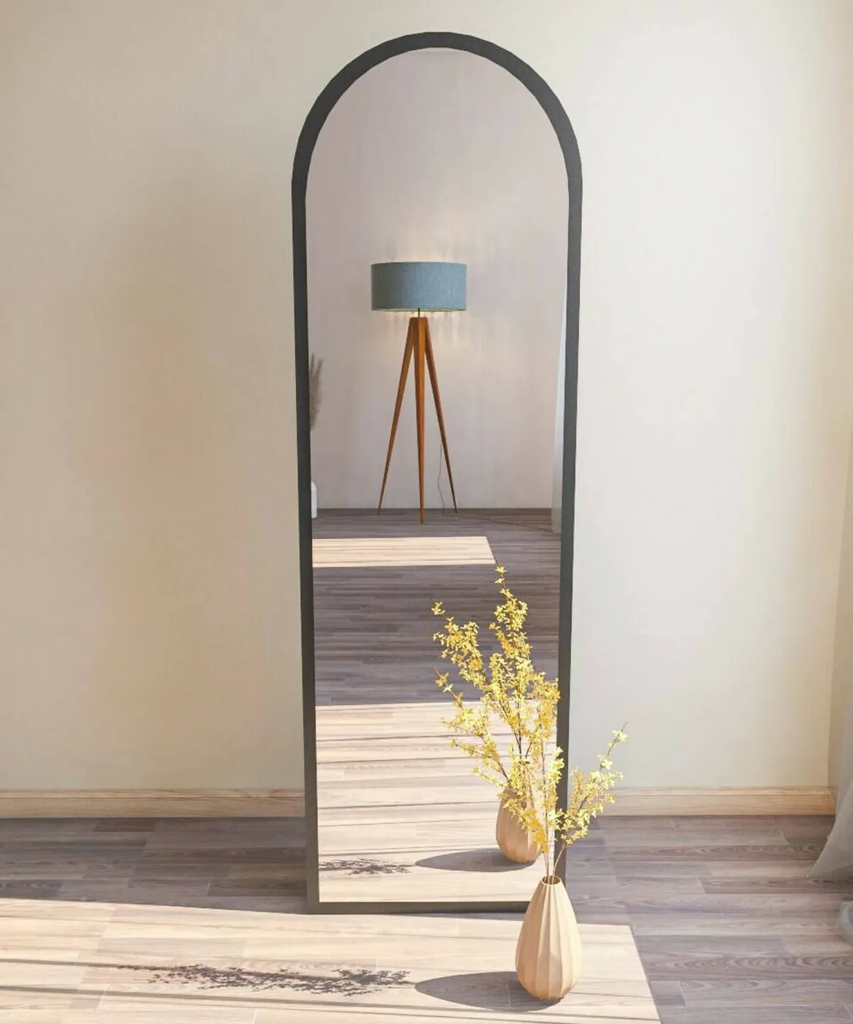 Specchi > Dmora Specchio con cavalletto 50x160h cm - Artus Nero