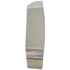 Specchio Nero Trasparente Forma Rettangolare Tipologia a Parete 40x120h cm, Colore Struttura Trasparente - Pelugo
