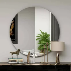 Specchio nero 70x70h cm - Bairo