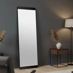 Specchio nero 120x40h cm - Fidenza