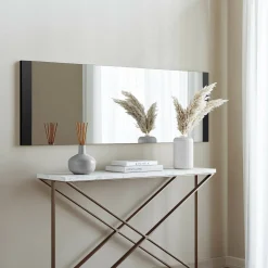 Specchio nero 120x40h cm - Fidenza