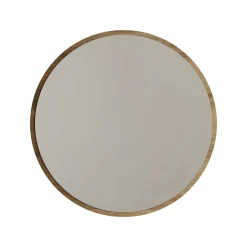 Specchi > Dmora Specchio noce 60x60h cm - Spongano Marrone Noce