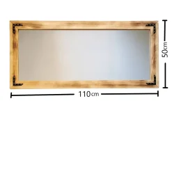 Specchi > Dmora Specchio noce 110x50h cm - Verzuolo Marrone Noce