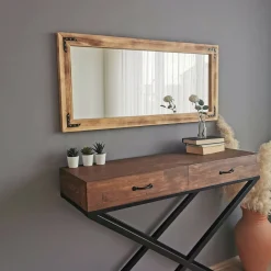 Specchi > Dmora Specchio noce 110x50h cm - Verzuolo Marrone Noce
