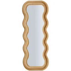 Specchi > Dmora Specchio oro Trasparente Cornice Sagomata Forma Rettangolare 60x90h cm, Tipologia a Parete - Jajce Trasparente, Oro