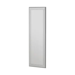 Specchio rettangolare bianco 40x120h cm - Mossano
