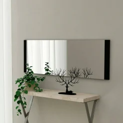 Specchi > Dmora Specchio rettangolare classico 40x120h cm - Fiammetta Nero