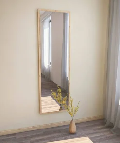 Specchio rettangolare con cavalletto rovere 50x160h cm - Dragone