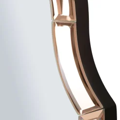 Specchio Rosa Trasparente Cornice Sagomata Forma Rettangolare 55x150h cm, Tipologia a Parete - Berat