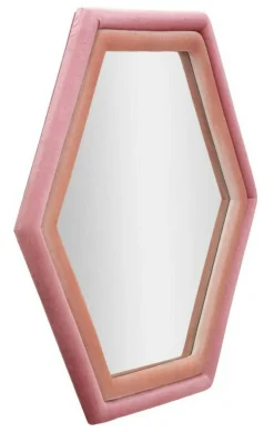 Specchio rosa 75x80h cm - Balla
