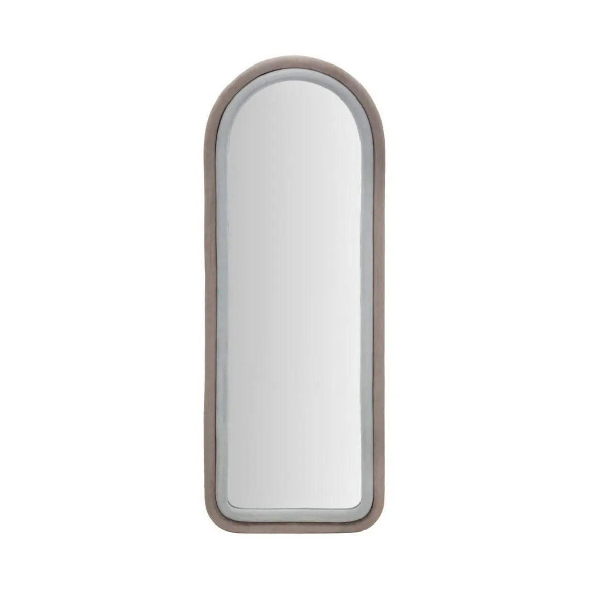 Specchio tortora e grigio 60x160h cm - Segal