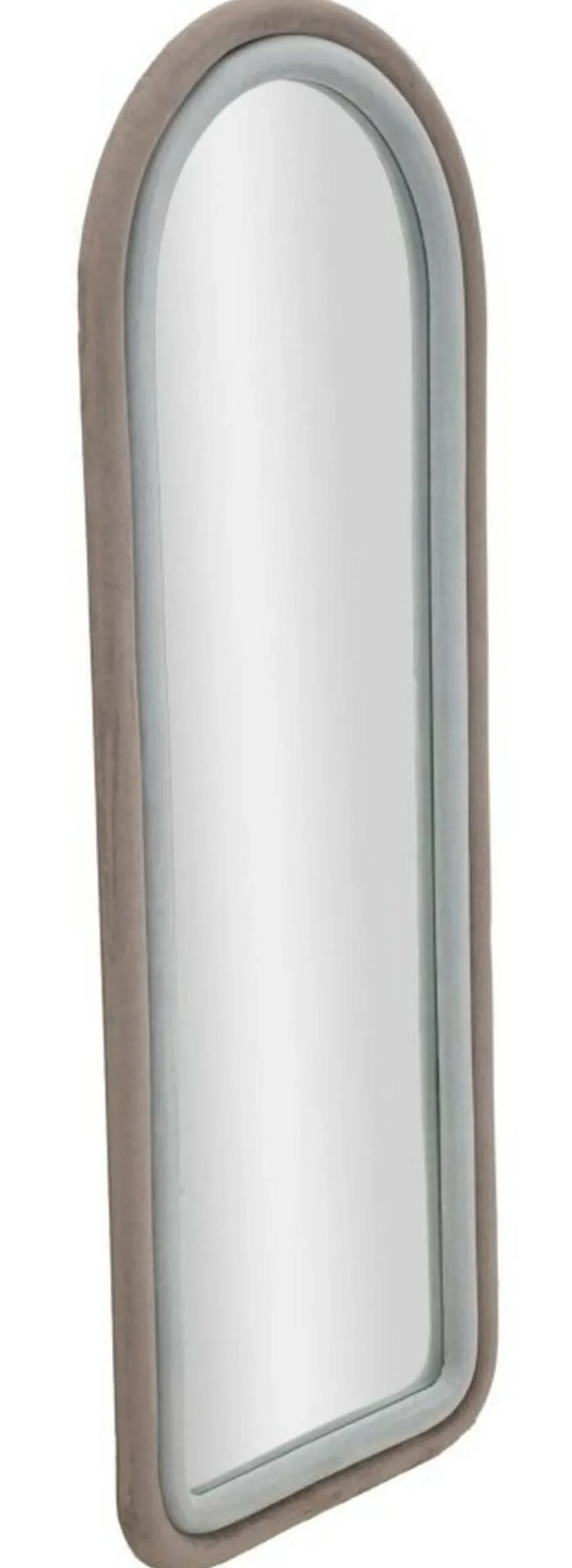 Specchio tortora e grigio 60x160h cm - Segal