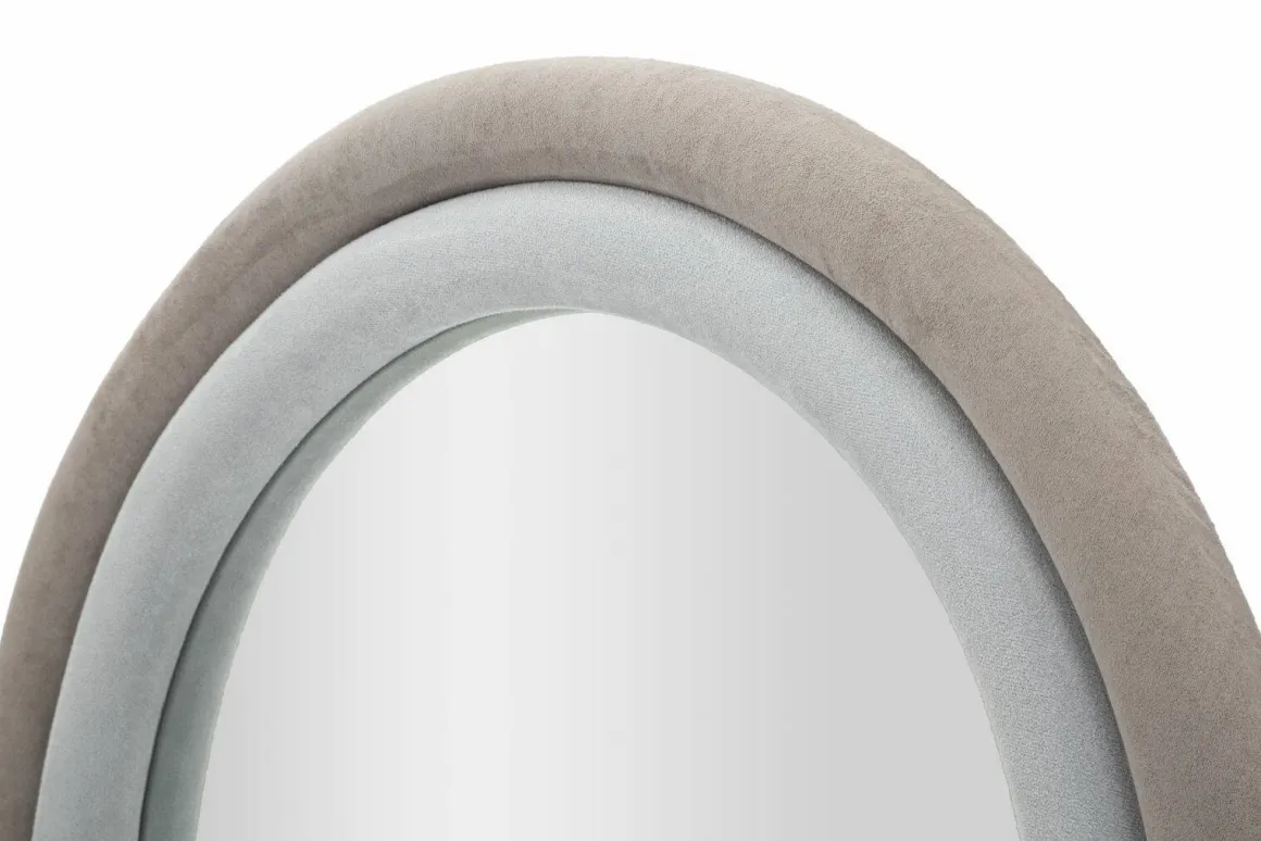 Specchio tortora e grigio 60x160h cm - Segal