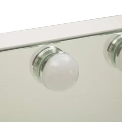 Specchi > Dmora Specchio Lampadine Incluse Forma Rettangolare 61x47h cm, Tipologia a Parete - Galiseri Trasparente