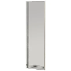 Specchio Trasparente Trasparente Forma Rettangolare Tipologia a Parete 40x120h cm, Colore Struttura Trasparente - Enego