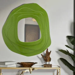 Specchio verde 90x97h cm - Brennero