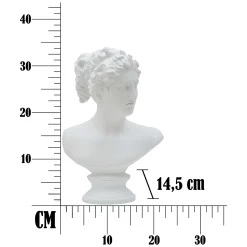 Oggettistica > Dmora Statua Scultura Classica, - ElChal Bianco