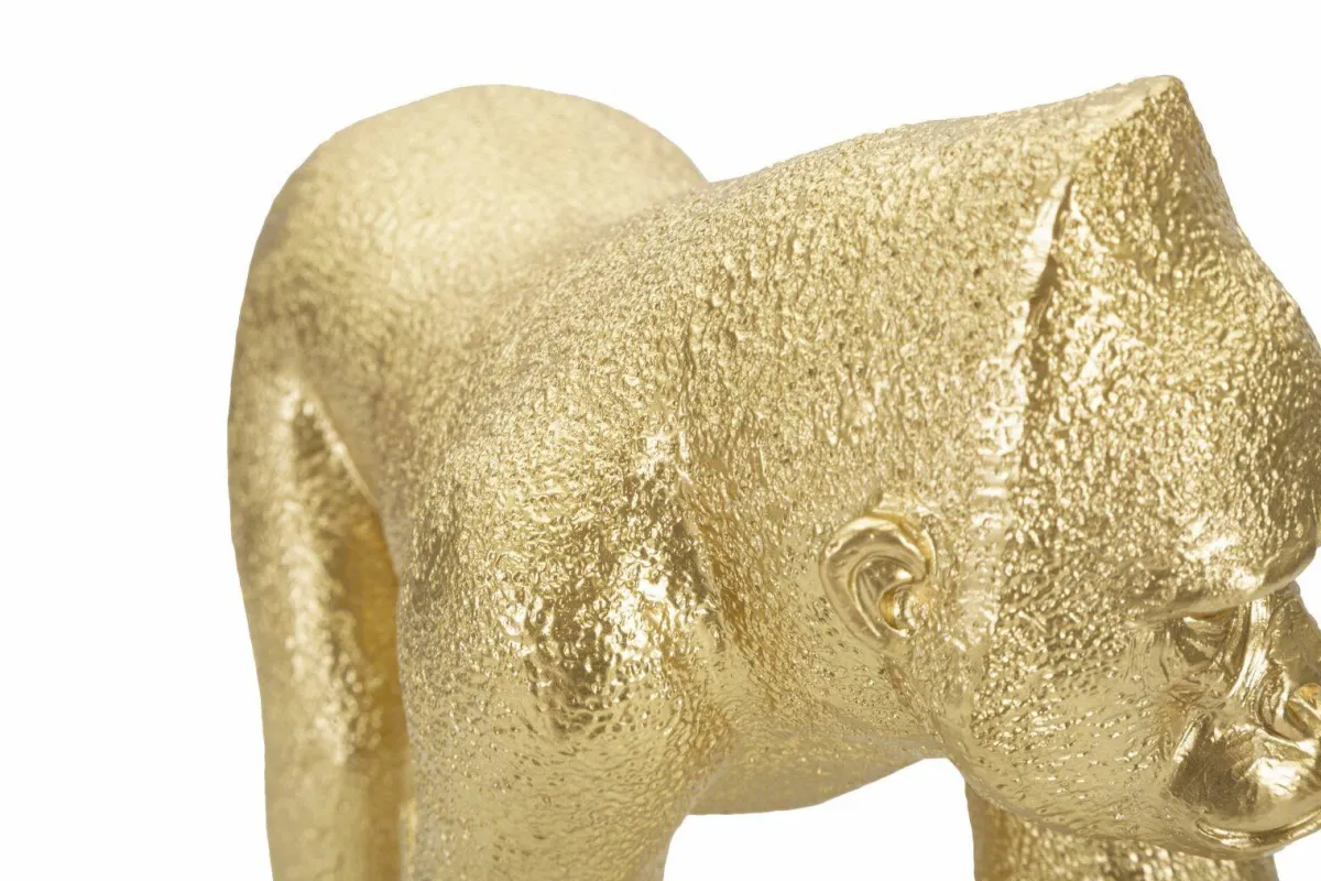 Oggettistica > Dmora Statua Guazzo, 30x12 h22 cm, Oro