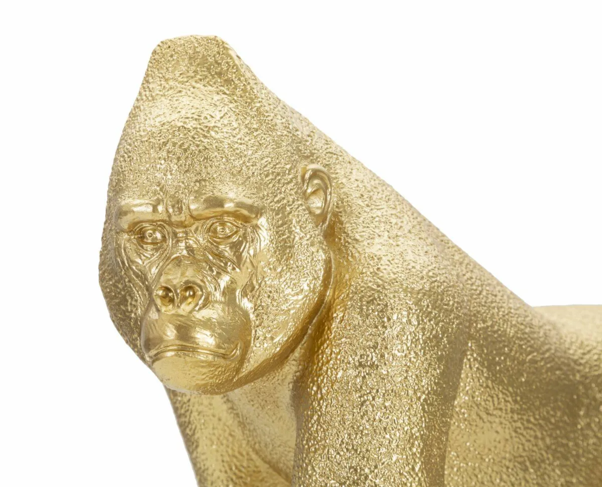 Oggettistica > Dmora Statua Guazzo, 30x12 h22 cm, Oro