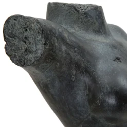 Statua Nero Busto Scultura Classica, - Atlin