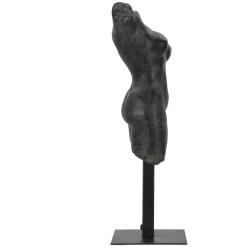 Statua Nero Busto Scultura Classica, - Atlin