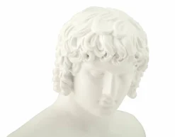 Stauta Encausto, 18x13 h25 cm, Bianco