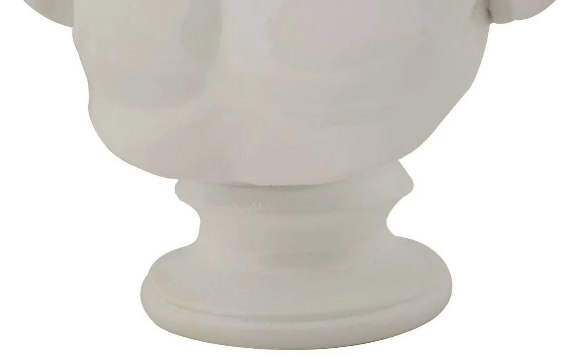 Stauta Encausto, 18x13 h25 cm, Bianco