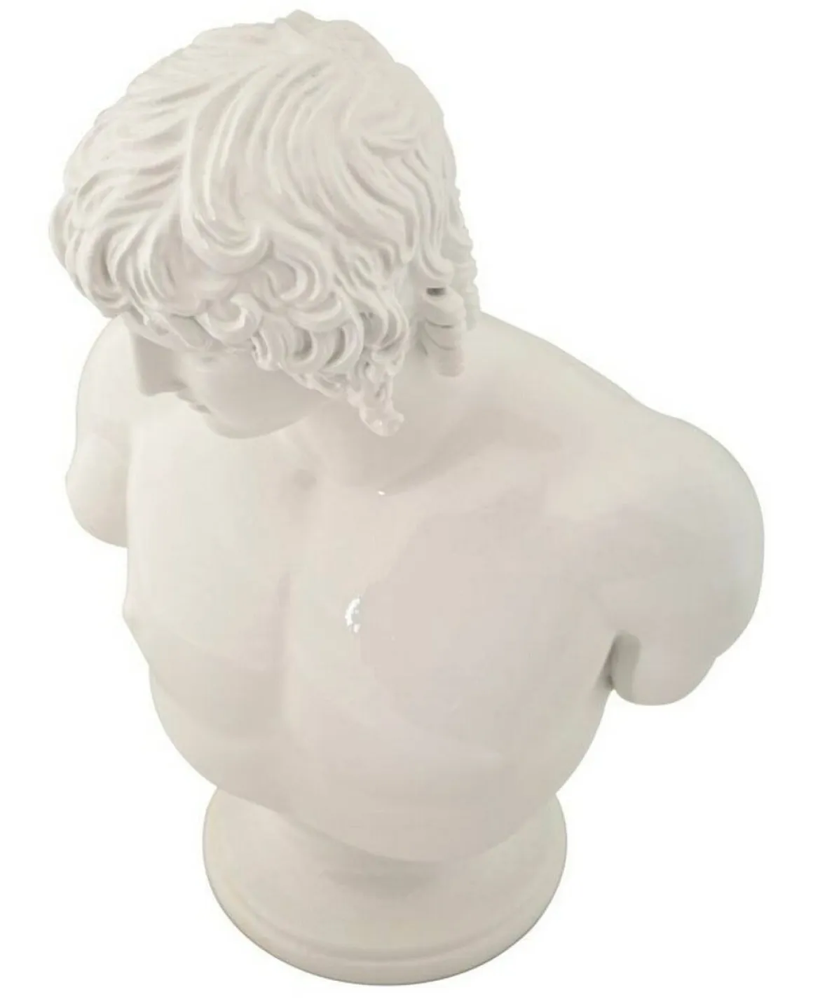 Stauta Encausto, 18x13 h25 cm, Bianco