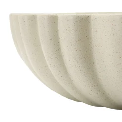 Oggettistica > Dmora Svuotatasche Effetto Pietra Sfumatura Colore Struttura Crema, - Esquel Bianco Crema
