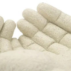 Oggettistica > Dmora Svuotatasche Effetto Pietra Sfumatura Colore Struttura Crema, - Fane Bianco Crema