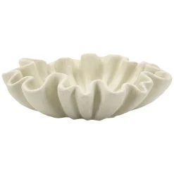 Oggettistica > Dmora Svuotatasche Effetto Pietra Sfumatura Colore Struttura Crema, - Fanepale Bianco Crema