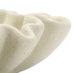 Oggettistica > Dmora Svuotatasche Effetto Pietra Sfumatura Colore Struttura Crema, - Fanepale Bianco Crema