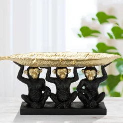 Svuotatasche oro Nero Colore Struttura Nero, - Elvio