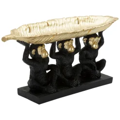 Svuotatasche oro Nero Colore Struttura Nero, - Elvio