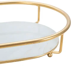 Svuotatasche Trasparente oro Colore Struttura oro Materiale Struttura in Metallo, - Galeso