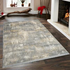 Tappeto Bellefontaine, Grigio e Beige, 200x290 cm