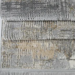 Tappeto Bellefontaine, Grigio e Beige, 200x290 cm