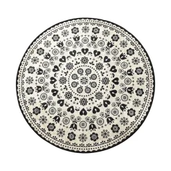 Tappeto da bagno Medina, 100x100 cm, Multicolore