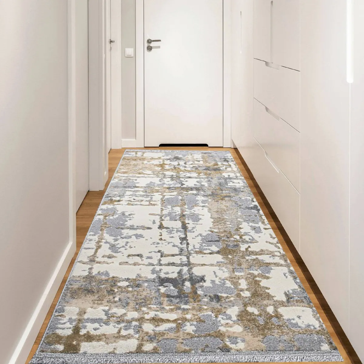 Tappeti Decorativi > Dmora Tappeto Delaware, e Beige, 120x200 cm Grigio