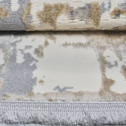 Tappeti Decorativi > Dmora Tappeto Delaware, e Beige, 120x200 cm Grigio