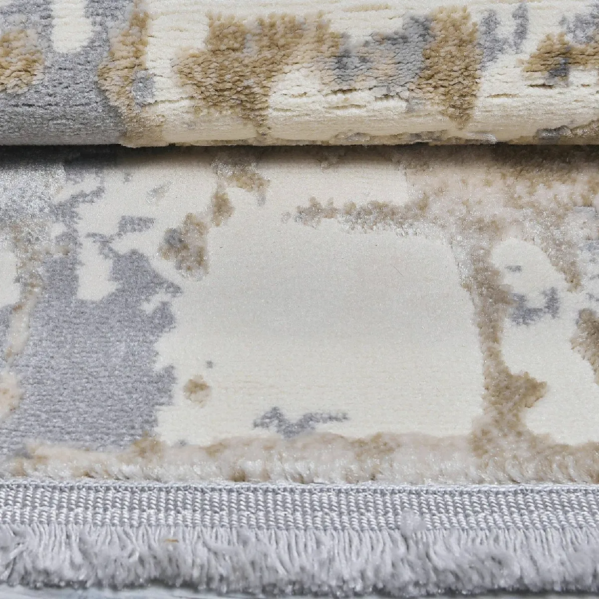 Tappeti Decorativi > Dmora Tappeto Delaware, e Beige, 120x200 cm Grigio